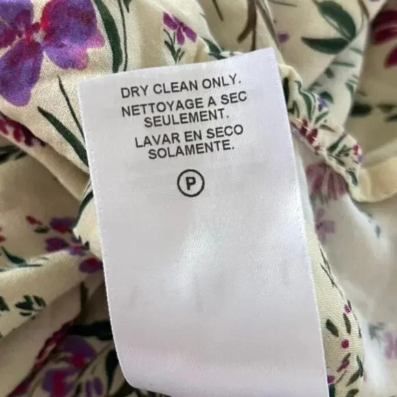 Velvet Graham Spencer Floral Sleeveless Draped Blouse Women Medium - Picture 6 of 6